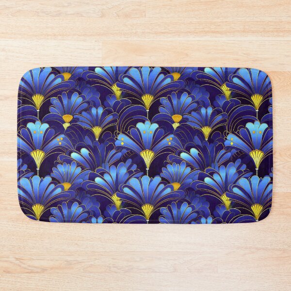 Item preview, Art Deco Elegant Blue And Aqua Exquisite Pattern  designed and sold by DEC02.