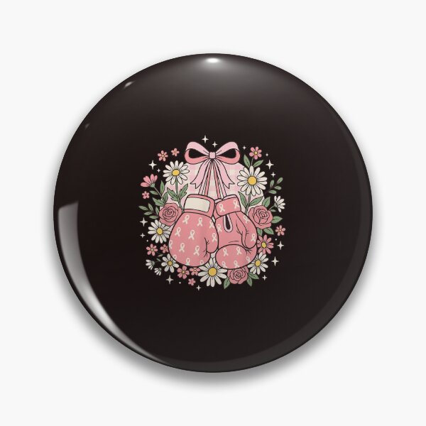 Artikelvorschau, Pink Ribbon Boxhandschuhe – Blumendesign zur Sensibilisierung für Brustkrebs entworfen und verkauft von mari-kayden.
