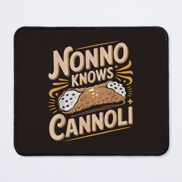 Item preview, Nonno Knows Cannoli Funny Italian Grandpa Vintage Cannoli Lover Design designed and sold by mari-kayden.