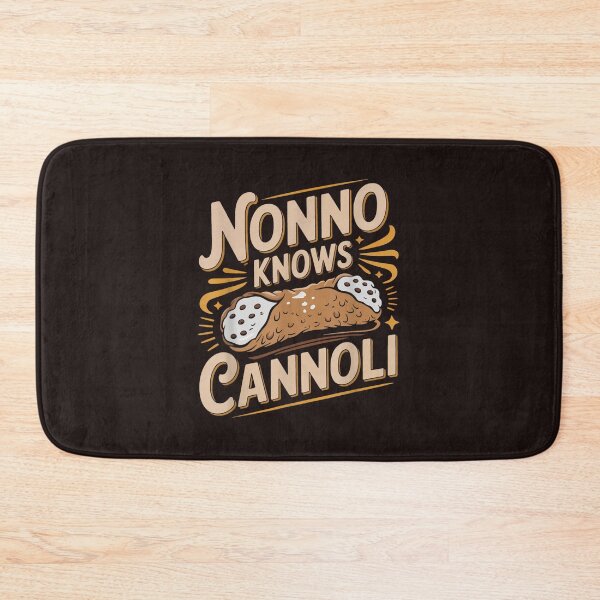 Item preview, Nonno Knows Cannoli Funny Italian Grandpa Vintage Cannoli Lover Design designed and sold by mari-kayden.
