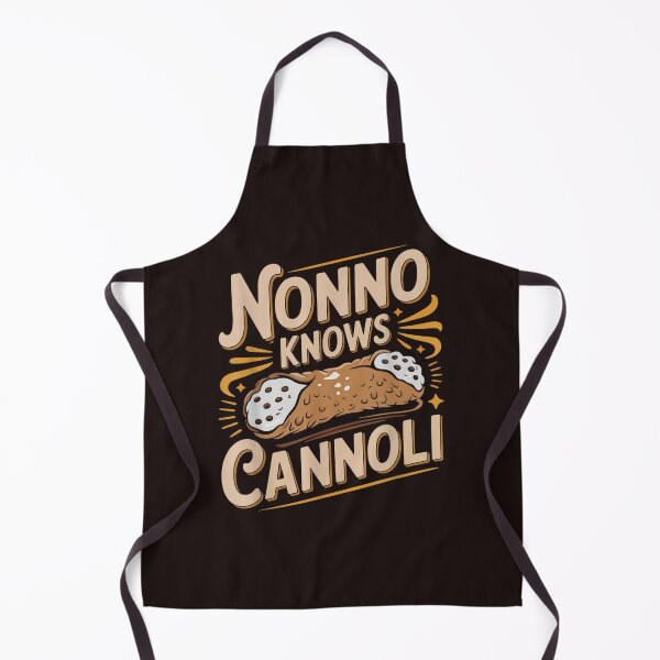 Item preview, Nonno Knows Cannoli Funny Italian Grandpa Vintage Cannoli Lover Design designed and sold by mari-kayden.