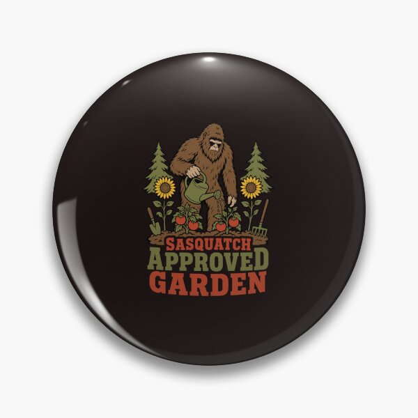 Item preview, Bigfoot Gardening Sasquatch Approved Garden Funny Tomato Grower Design designed and sold by mari-kayden.