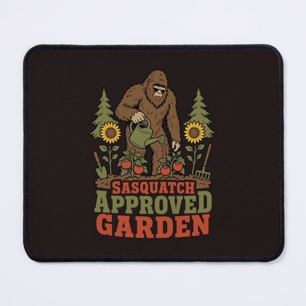 Item preview, Bigfoot Gardening Sasquatch Approved Garden Funny Tomato Grower Design designed and sold by mari-kayden.