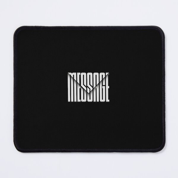 Item preview, Message Envelope Optical Illusion Creative Typography Art designed and sold by Velouria Universe.