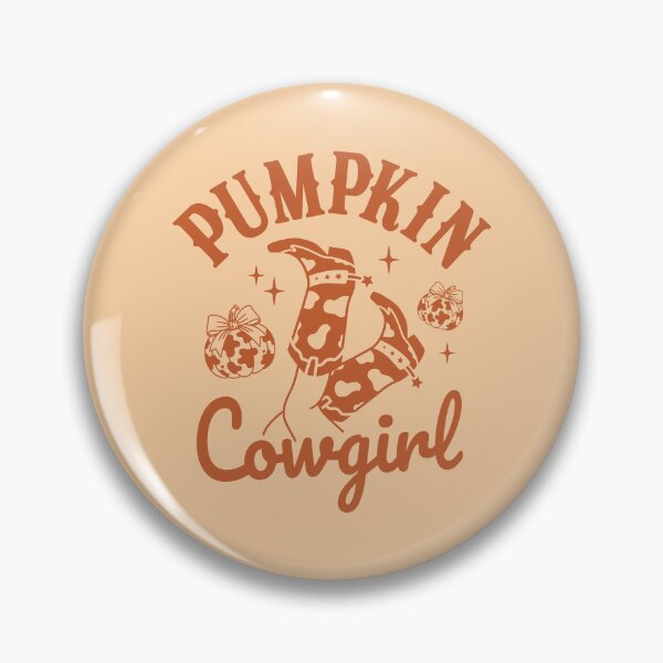 Item preview, Pumpkin Cowgirl Western Boots Vintage Fall Autumn Cowgirl designed and sold by RinrinDesigns.