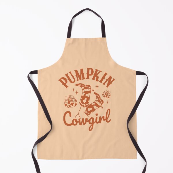 Item preview, Pumpkin Cowgirl Western Boots Vintage Fall Autumn Cowgirl designed and sold by RinrinDesigns.
