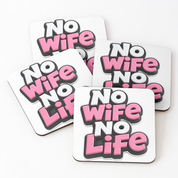 Item preview, No WiFe No Life 3D designed and sold by MR4me.