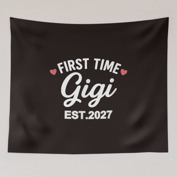 Item preview, First Time Gigi Est 2027 New Grandma Pregnancy Announcement Design designed and sold by mari-kayden.
