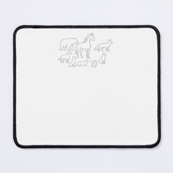 Item preview, Land Animals Line Art Collection | OneLine Studio designed and sold by OneLine Studio.