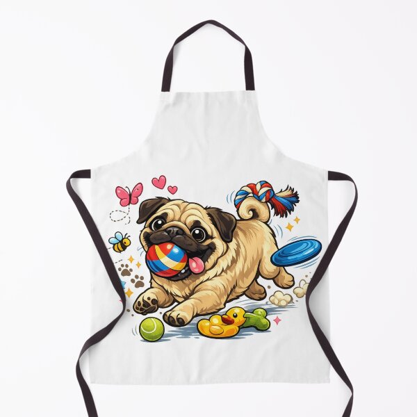 Item preview, Sometimes all it takes is a playful pug to bring a smile to your heart – feel-good design designed and sold by CoolContent Factory.