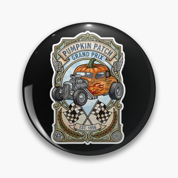 Item preview, Pumpkin Patch Racing Team - opt 4 designed and sold by jlStopMedia.