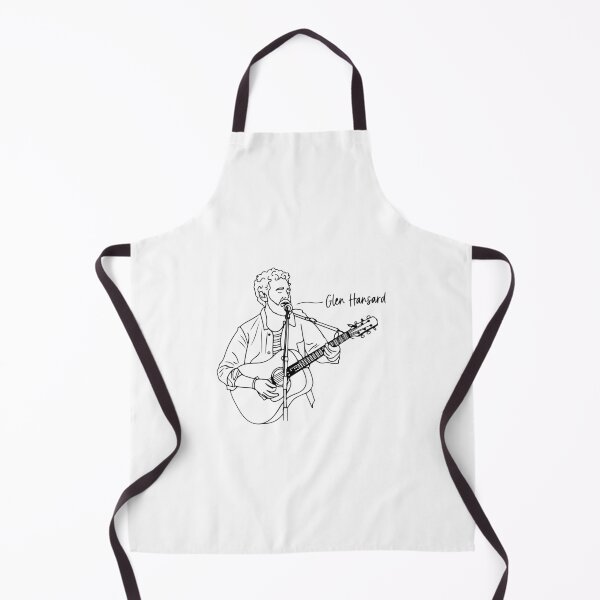 Item preview, Glen Hansard guitarist vector line art designed and sold by pipiapett.