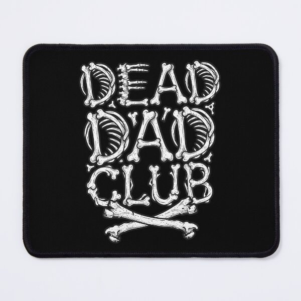 Item preview, Dead Dad Club Crossbones Grunge Typography designed and sold by nuel-art.