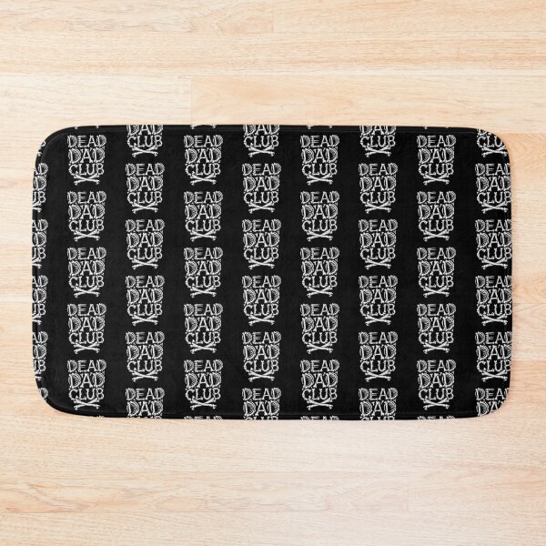 Item preview, Dead Dad Club Crossbones Grunge Typography designed and sold by nuel-art.