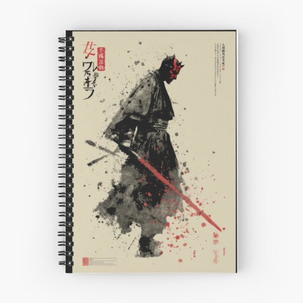 Item preview, Darth Maul Vintage Sumi E designed and sold by pawprintsart.