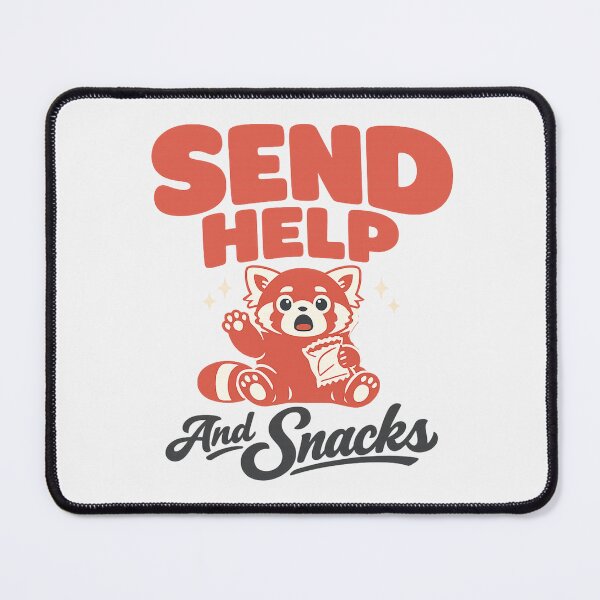 Item preview, Send Help And Snacks, Burnout Humor For The Overstimulated designed and sold by PhylonBoxx.