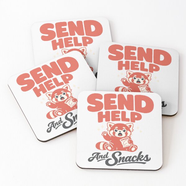 Item preview, Send Help And Snacks, Burnout Humor For The Overstimulated designed and sold by PhylonBoxx.