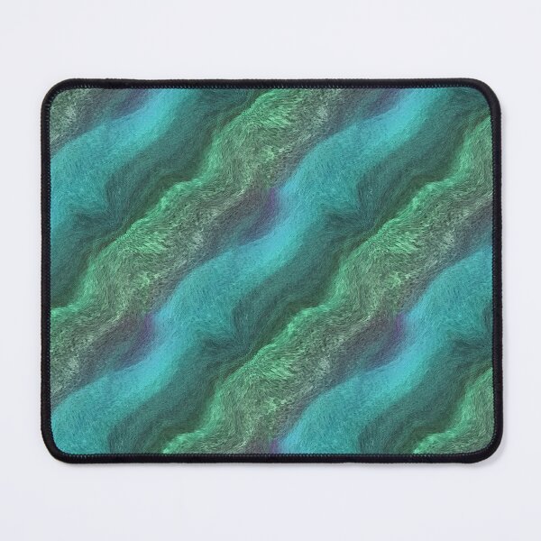 Item preview, Colorful Textured Sandbox in Aqua and Green designed and sold by Artistestella.