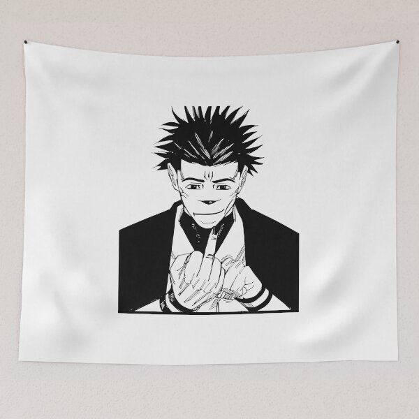 Item preview, sukuna funny face designed and sold by sandsgnn.