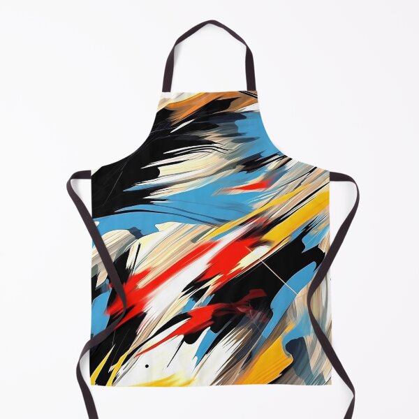 Item preview, Modern Abstract Blue, Yellow, And Black Contemporary Abstract designed and sold by DEC02.