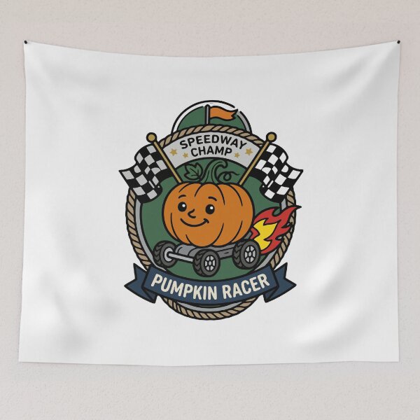 Item preview, Pumpkin Patch Racing Team - opt 5 designed and sold by jlStopMedia.