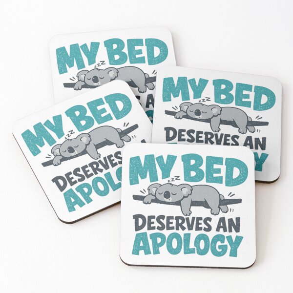 Item preview, My Bed Deserves An Apology, Rest Culture Graphic Gift designed and sold by PhylonBoxx.