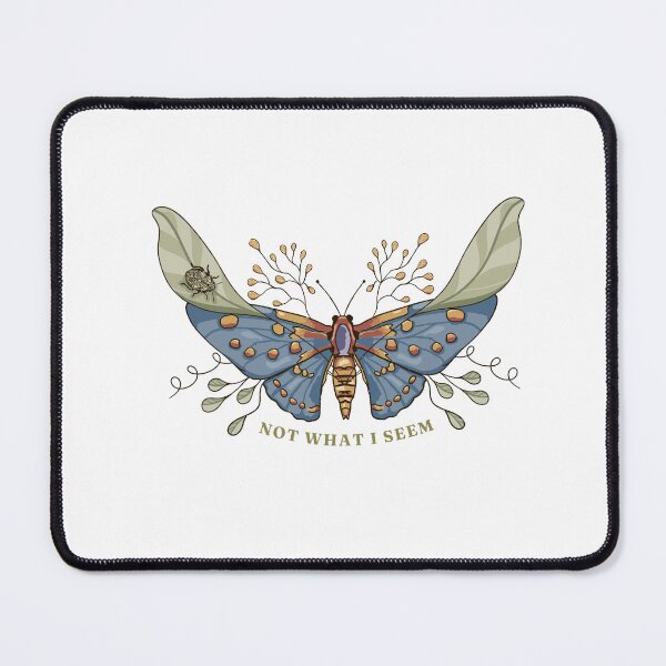 Item preview, Not What I Seem - Camouflaged Moth Botanical Illustration designed and sold by Zymetryart.