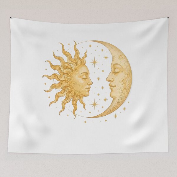 Item preview, Vintage Sun Moon Celestial designed and sold by gowdaKk.
