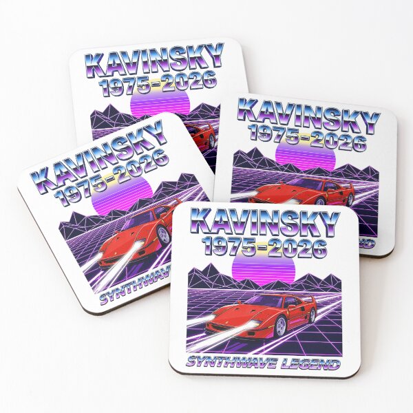Item preview, Kavinsky Tribute Synthwave 1975 2026 synthwave legend designed and sold by IrvingMorales.