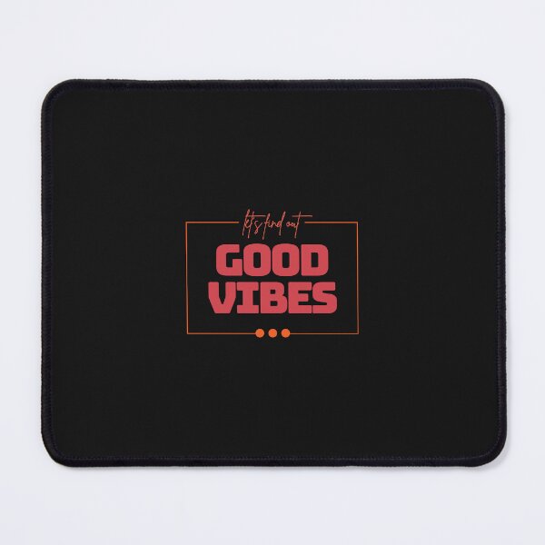 Item preview, Let's Find Out Good Vibes Positive Quote Minimalist Orange Text designed and sold by Velouria Universe.
