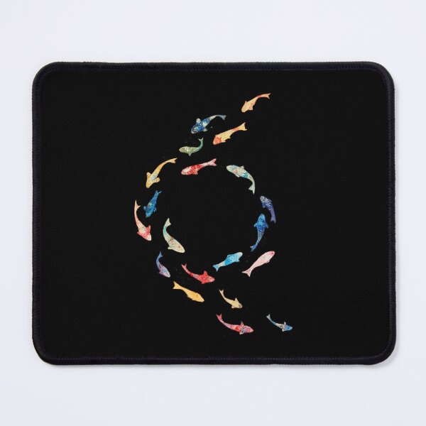 Item preview, Colorful Koi Fish Circle Art designed and sold by ArcSeisaku.