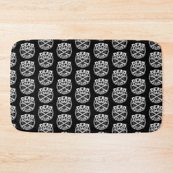 Item preview, Dead Dad Club Crossbones Grunge Typography designed and sold by nuel-art.