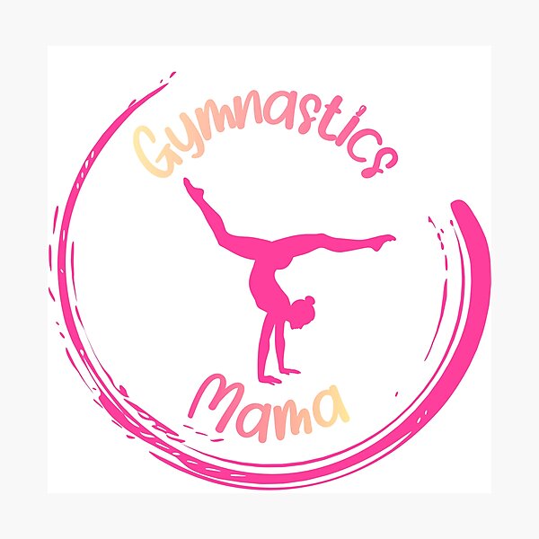 Item preview, Gymnastics Mama designed and sold by ScarletandSkyCo.