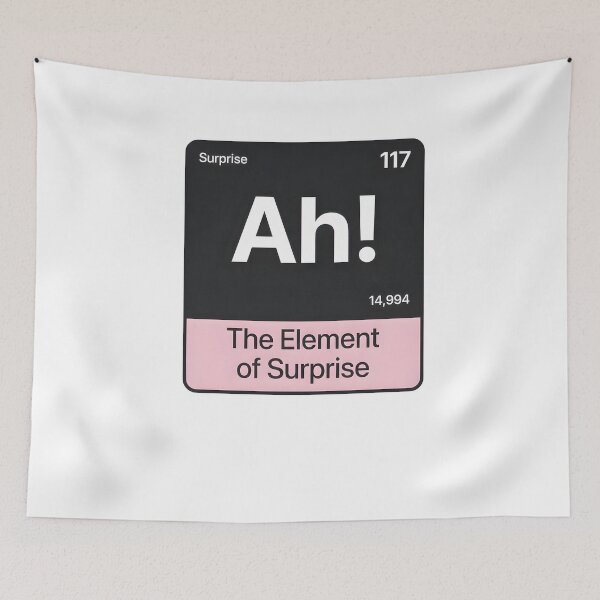 Item preview, Project Hail Mary AH! Element Of Surprise Ryland Grace designed and sold by gowdaKk.