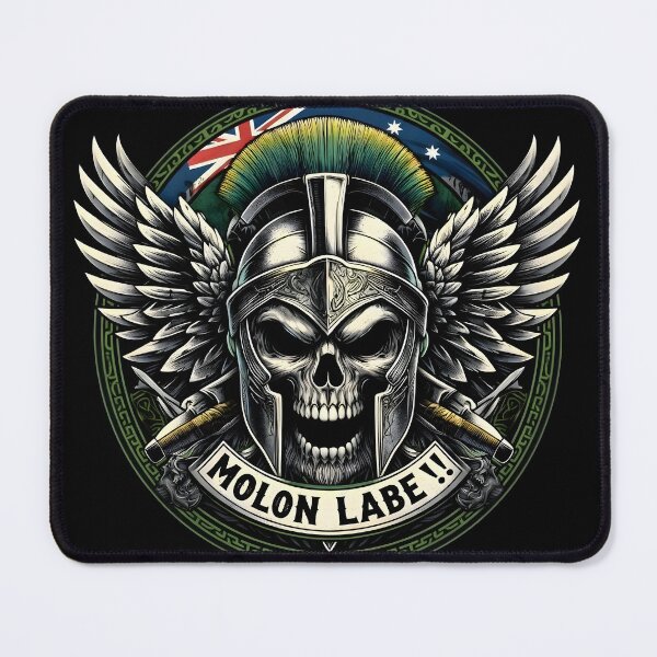 Item preview, MOLON LABE!! – Aussie Hellenic Edition designed and sold by Takin-Thepiss.
