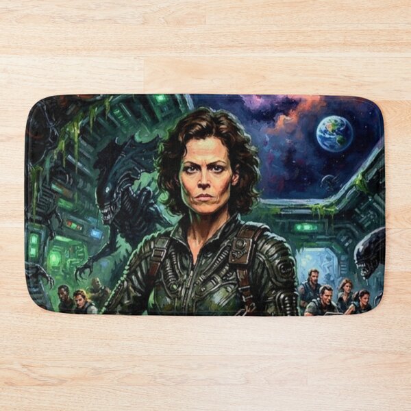 Item preview, Alien Resurrection Sci-Fi Horror Fine Art Tribute designed and sold by Art's Diner.