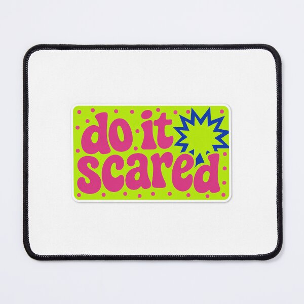 Item preview, Do It Scared Quote Design designed and sold by petal.apparel222.