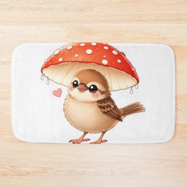 Item preview, Kawaii sparrow sticker designed and sold by Vegasstickers.