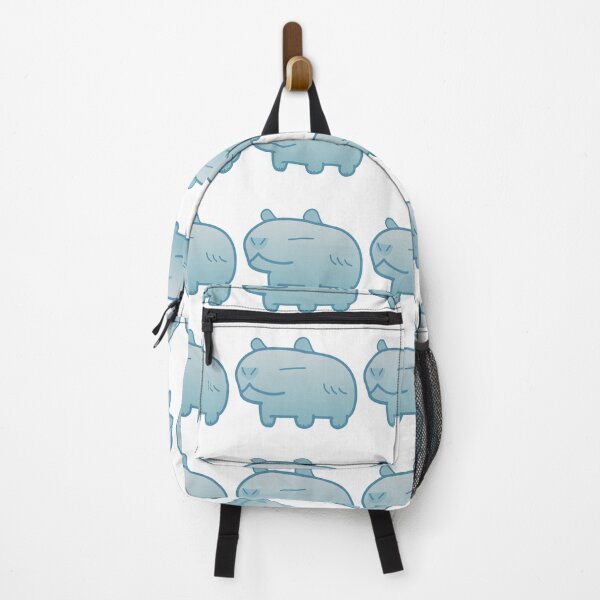 Item preview, Cloudy Blue Grey Gray Capybara designed and sold by MiscibilityArt.