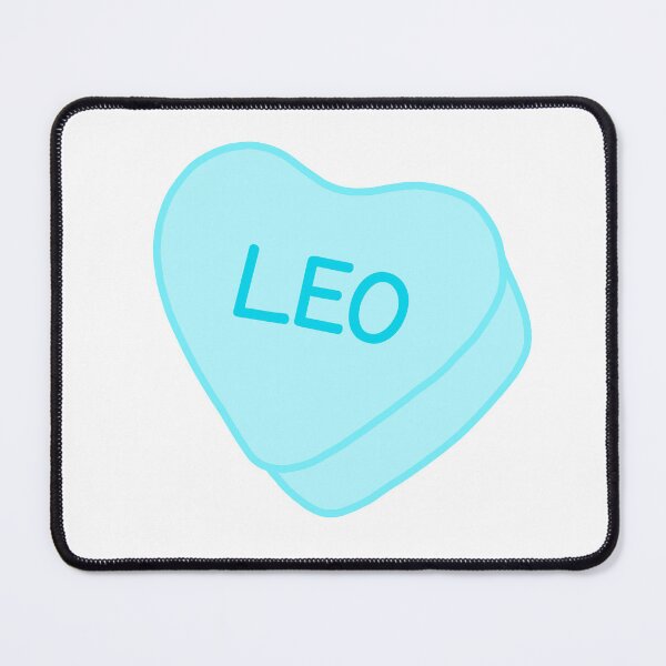 Item preview, Leo Blue Candy Heart Sweet Heart Cute designed and sold by SlimyFish.