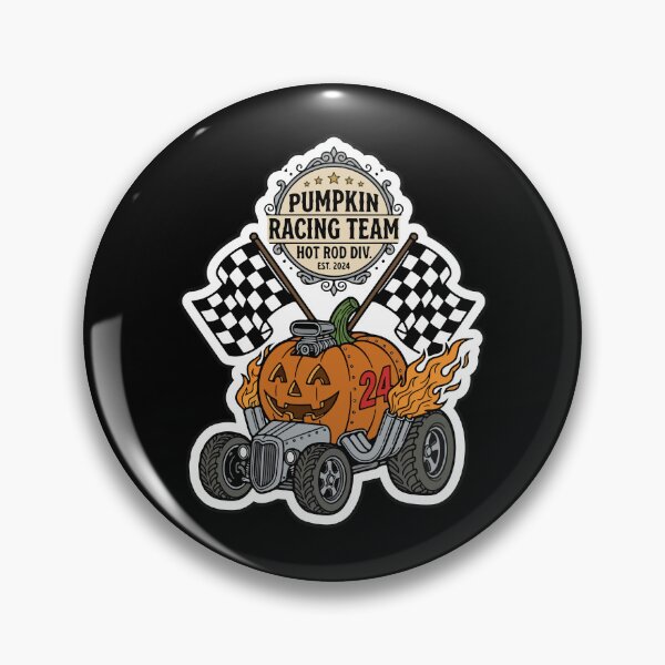 Item preview, Pumpkin Patch Racing Team - opt 9 designed and sold by jlStopMedia.