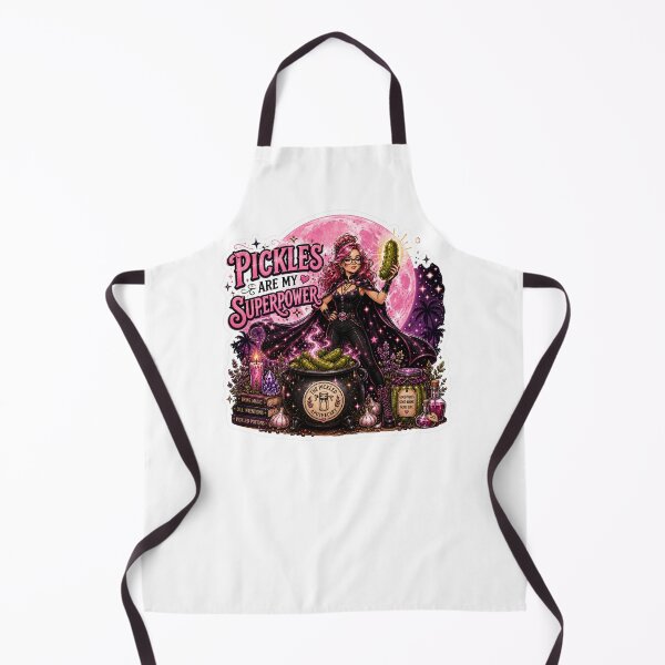 Item preview, Pickles are my Superpower | Funny Pickle Witch Sticker designed and sold by Imagine Ink Design Studio.
