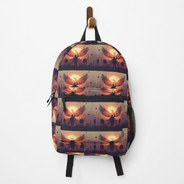 Item preview, Phoenix Rising Artist Silhouette Sunset designed and sold by AnamikaArtVibe.
