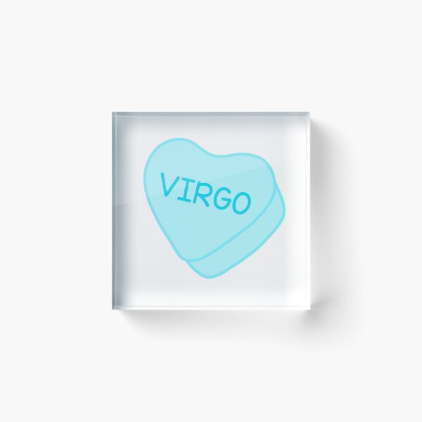 Item preview, Virgo Blue Candy Heart Sweet Heart Cute designed and sold by SlimyFish.