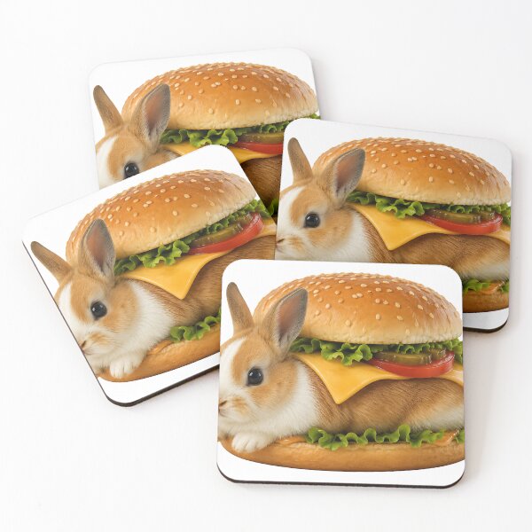 Item preview, Cute Bunny Cheeseburger designed and sold by Jaideep Walia.