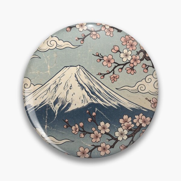 Artikelvorschau, Stempel vom Berg Fuji entworfen und verkauft von SoraPetals.