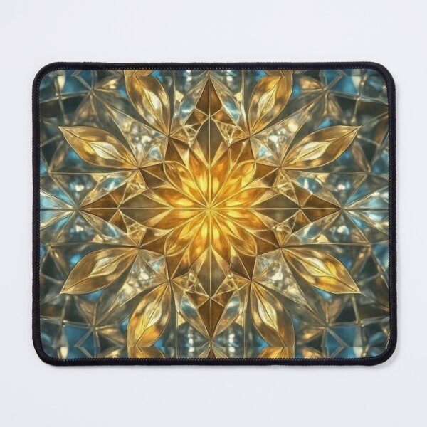 Item preview, Golden Sacred Geometry Mandala designed and sold by EchoWave11.