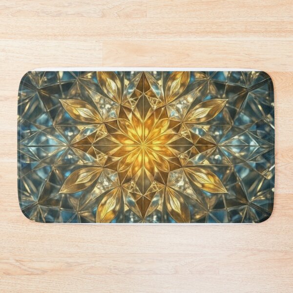 Item preview, Golden Sacred Geometry Mandala designed and sold by EchoWave11.
