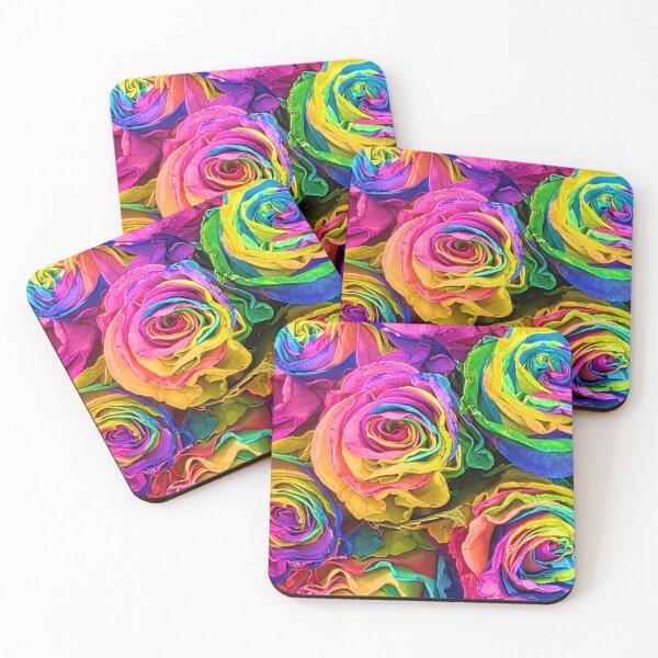 Item preview, Rainbow Roses in Bloom designed and sold by  CannaGranny™ .