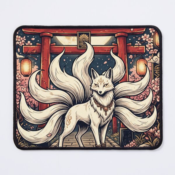 Item preview, the fox guardian of the temple designed and sold by SoraPetals.